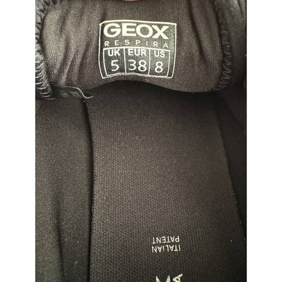 Geox  Respira  bling Women's  Sneakers Italian Patent Leather Shoe bronze Size 8 - Picture 14 of 16